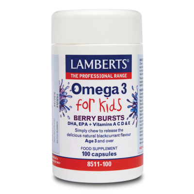 LAMBERTS Omega 3 Berry Bursts για παιδιά